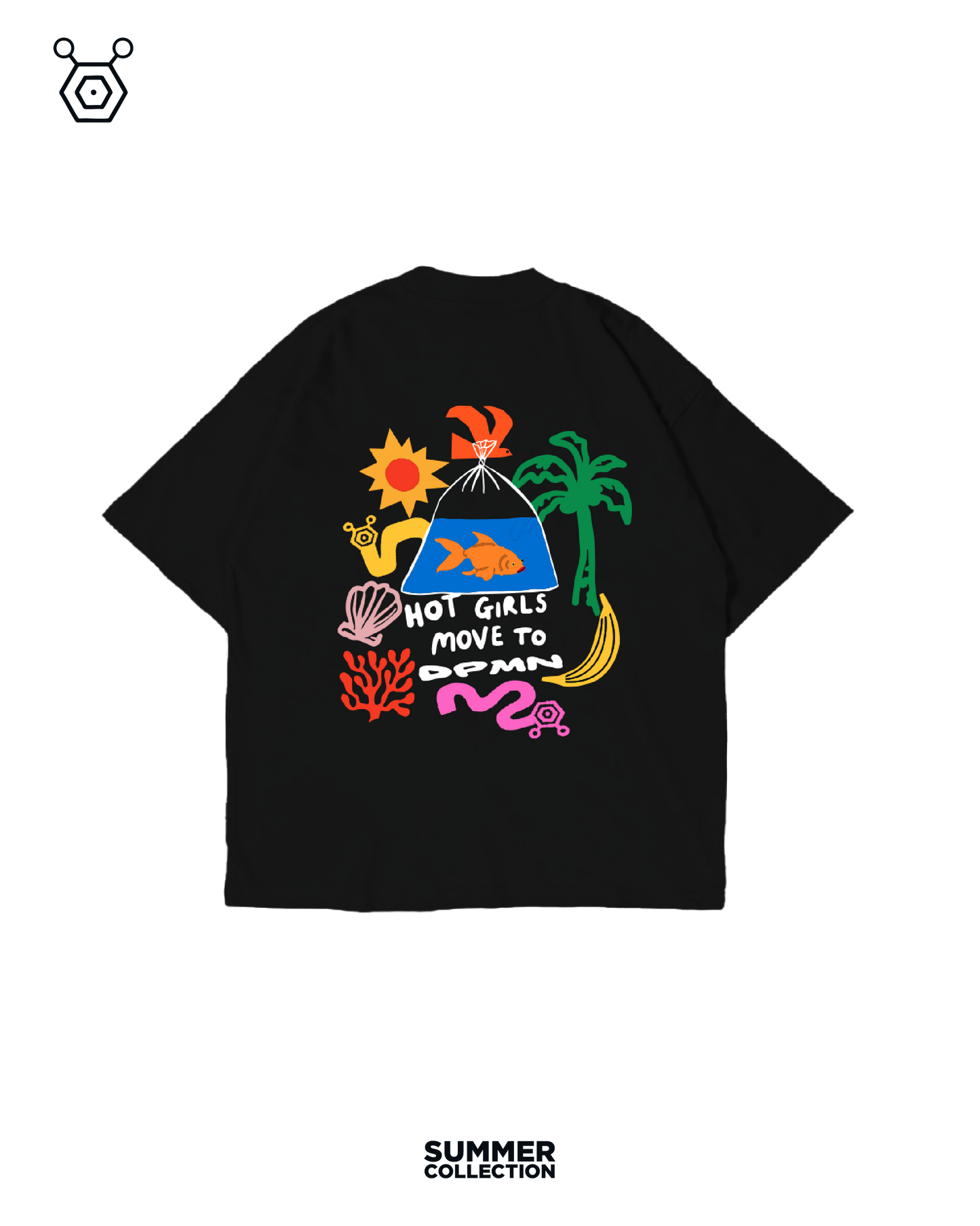 Hot Girls Move black- Summer Tshirt
