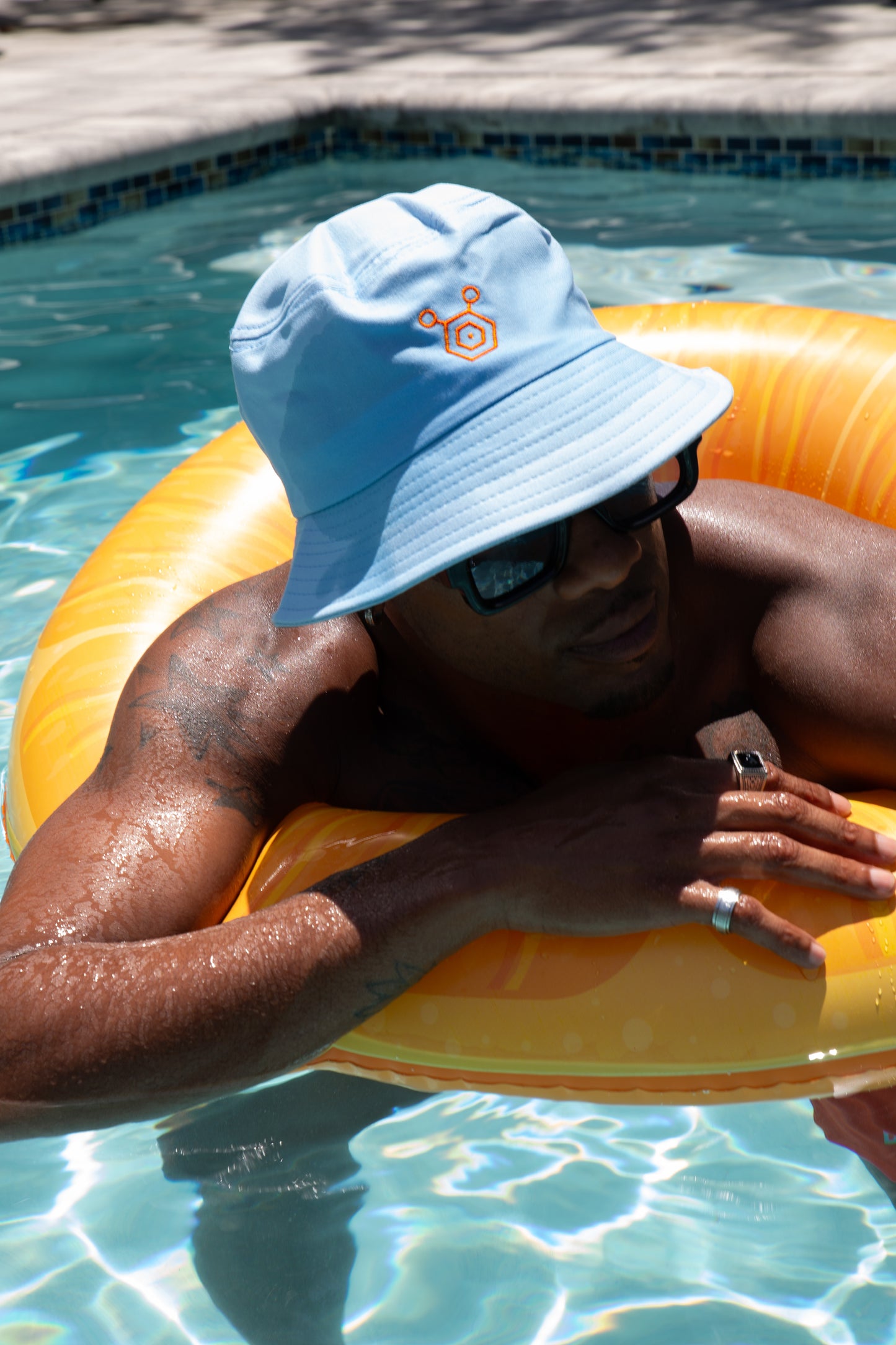 Bucket hat summer - Aqua