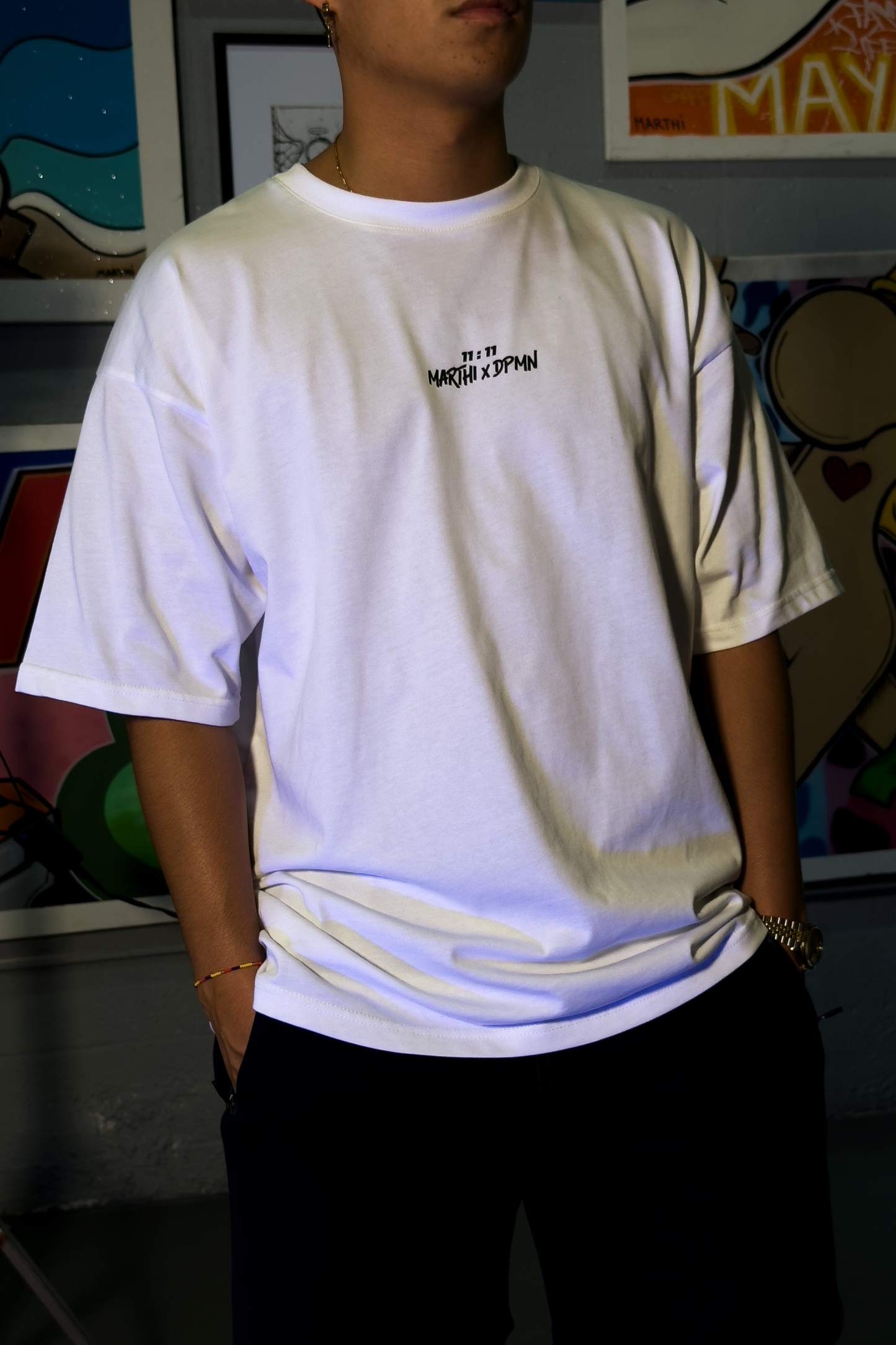 Marthi Tshirt White - Inked Artist (Unisex)