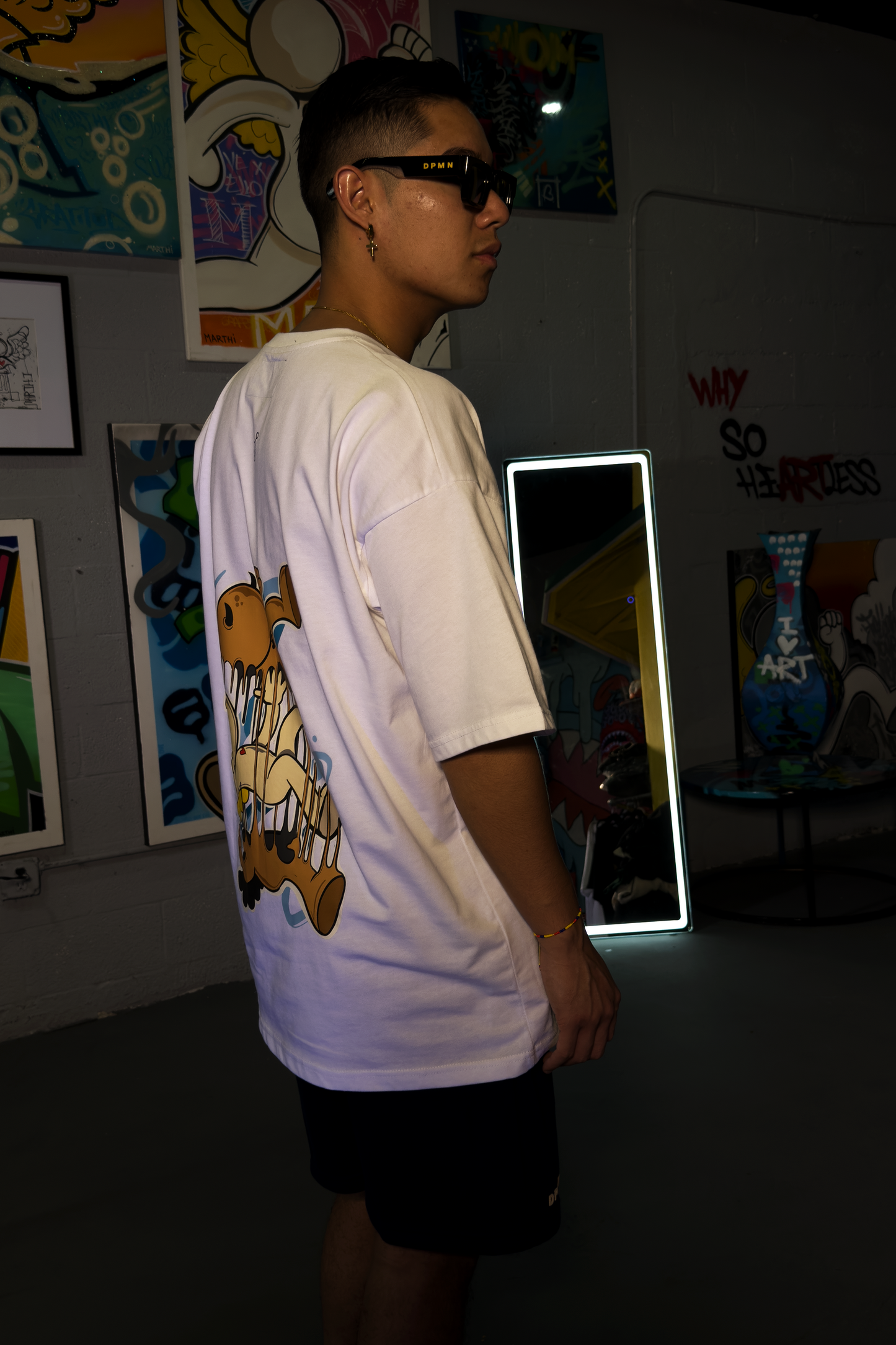 Marthi Tshirt White - Inked Artist (Unisex)