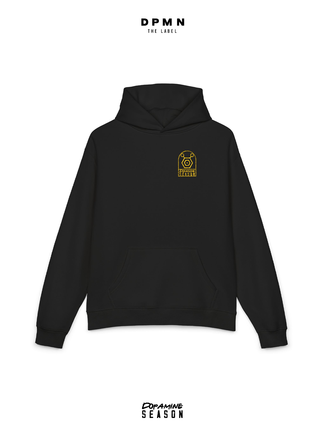 Hoodie Oversize Black - Dpmn Fall/winter Season