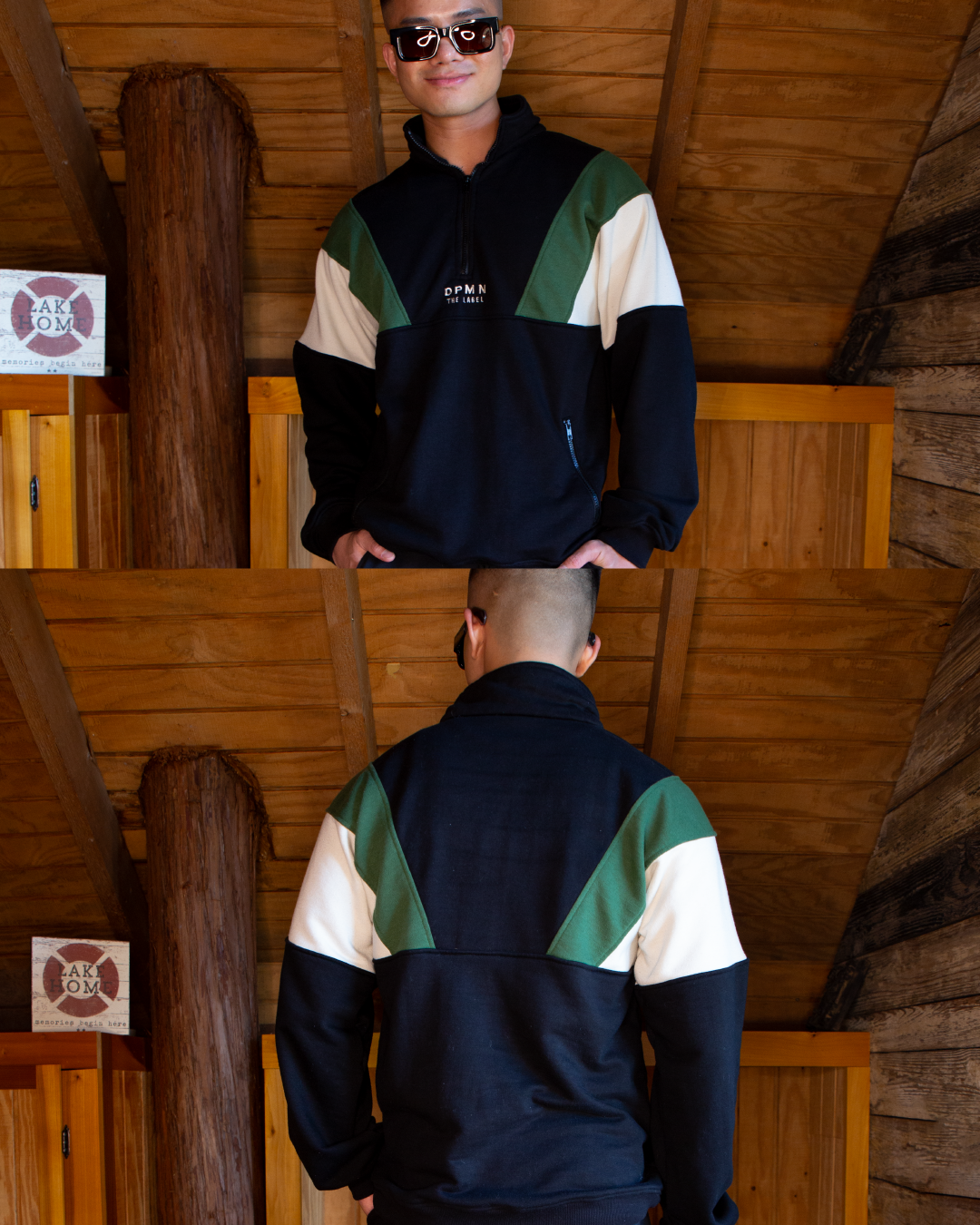 Sweater Stripes (removable hood) - Timeless Essentials (203G/M)