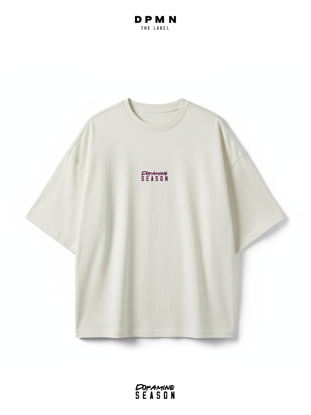 Oversized Heavy Cotton White Wash - Dpmn fall/winter Season