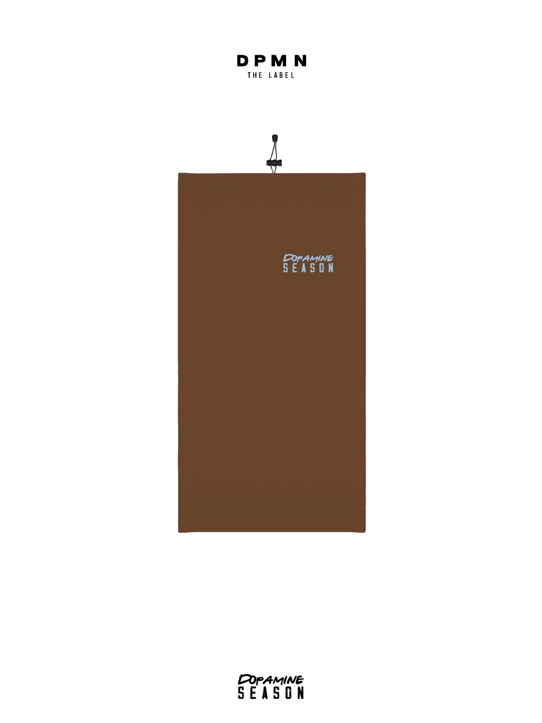 Neck Gaiter Coffe - Dpmn fall/winter Season