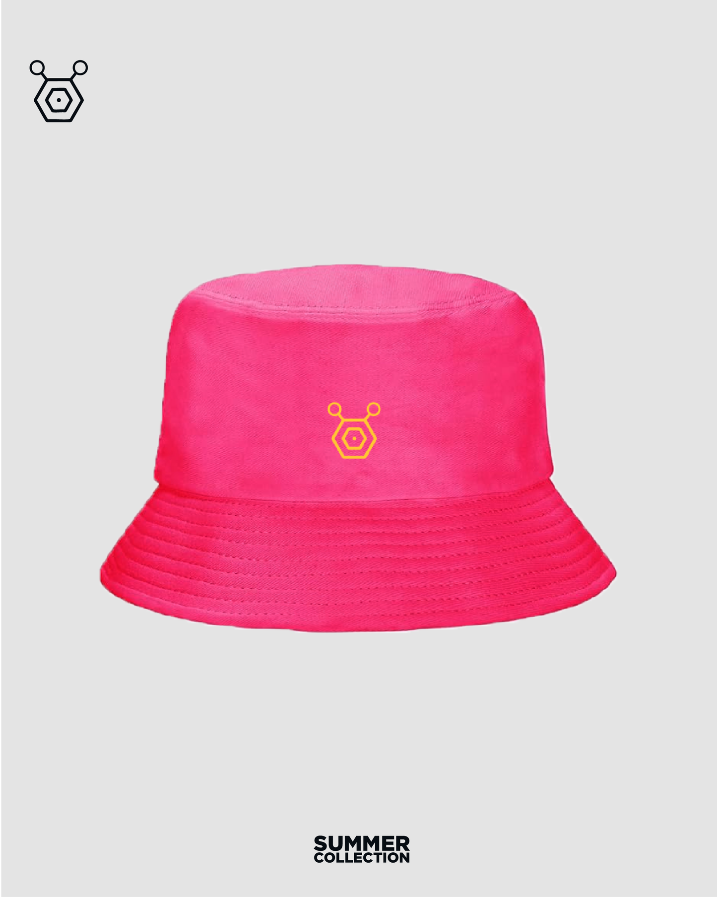 Bucket hat summer - Fucsia