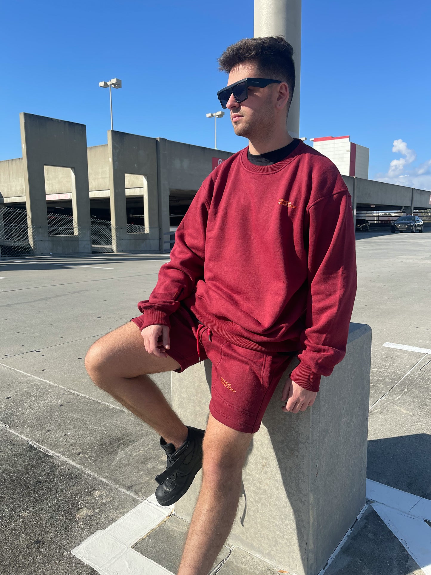 Sweatshirt + Short Set