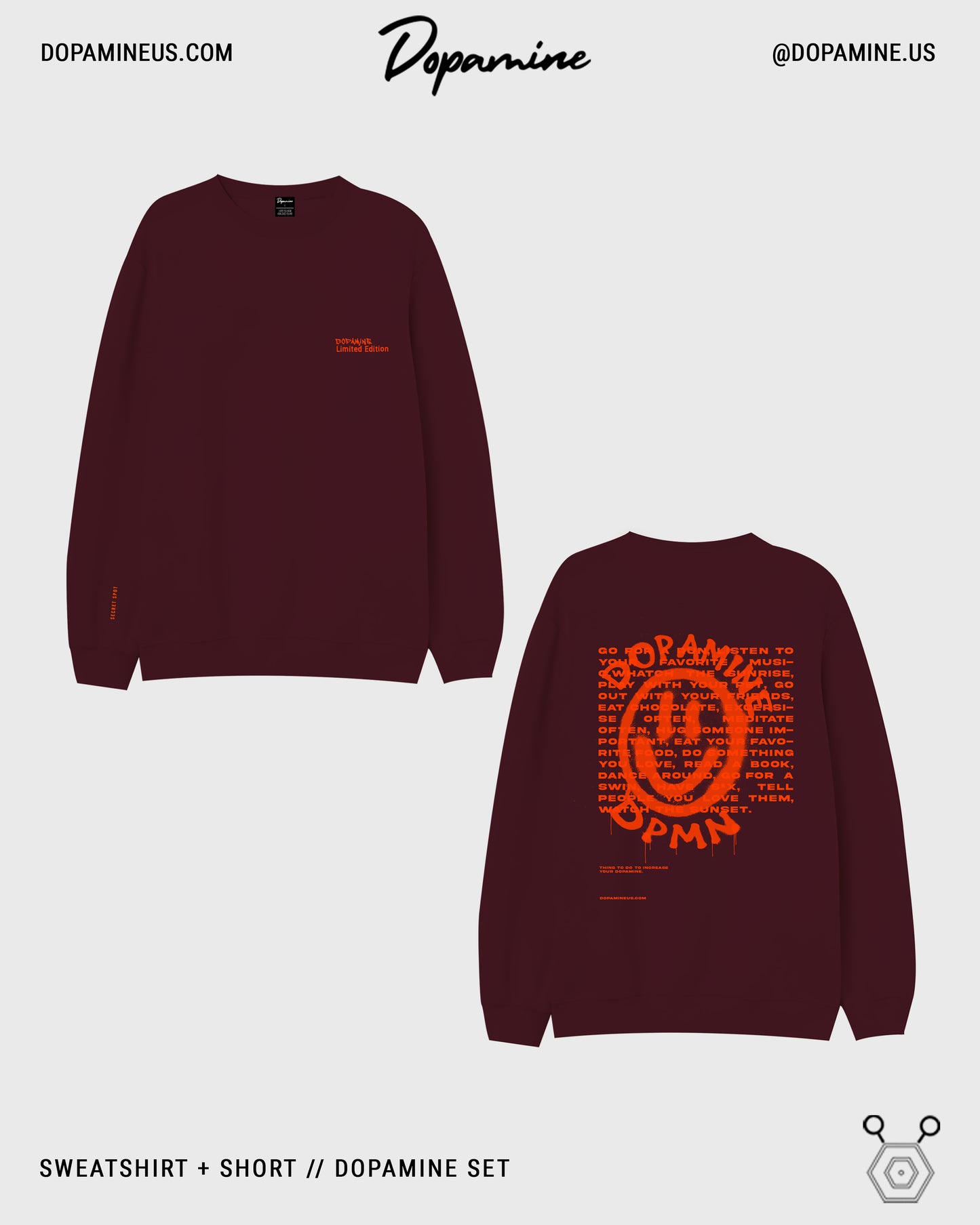 Sweatshirt + Short Set