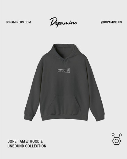 DOPE I AM HOODIE // GREY