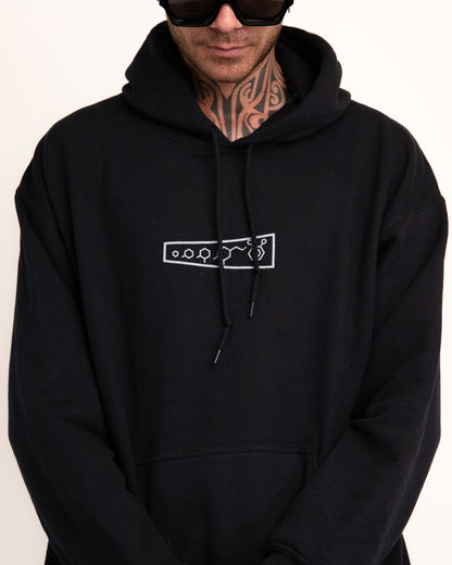 DOPE I AM HOODIE // BLACK