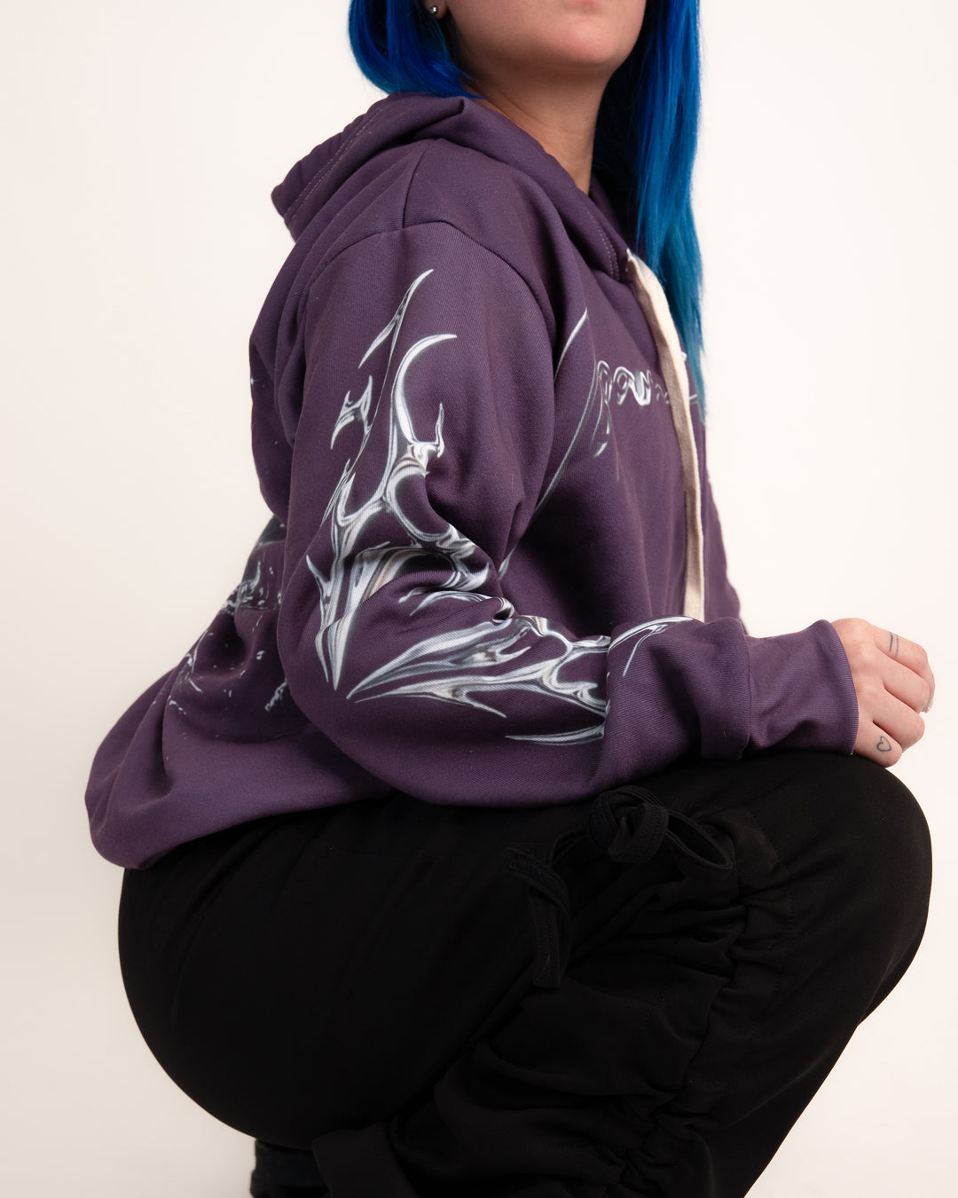 SCORPIO SEASON HOODIE // MIDNIGHT PLUM