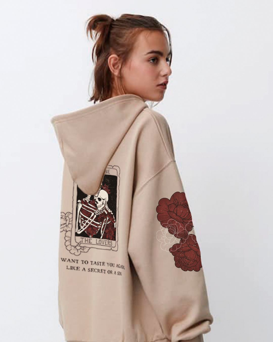 The Lovers Hoodie - Almond