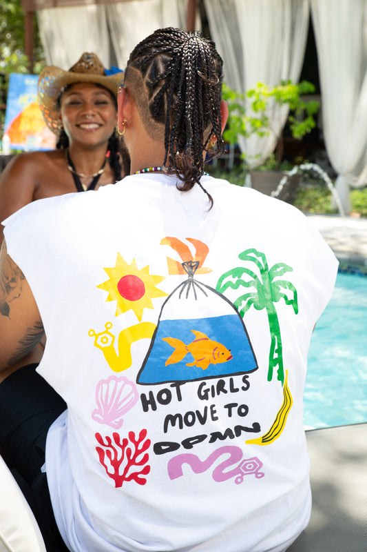 Hot Girls Move TNK TOP - Summer Tshirt