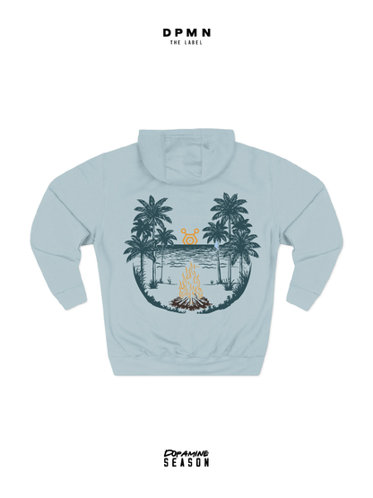 Hoodie Bonfire Blue - Dpmn Season Fall/winter  PRINTED