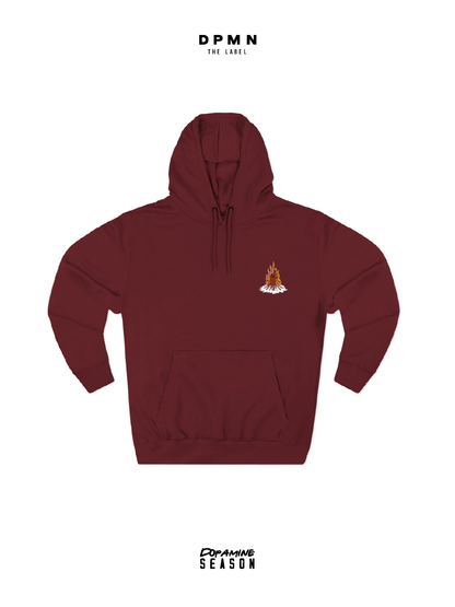 Hoodie Bonfire Red - Dpmn Season Fall/winter  PRINTED