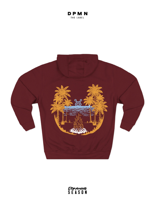 Hoodie Bonfire Red - Dpmn Season Fall/winter  PRINTED