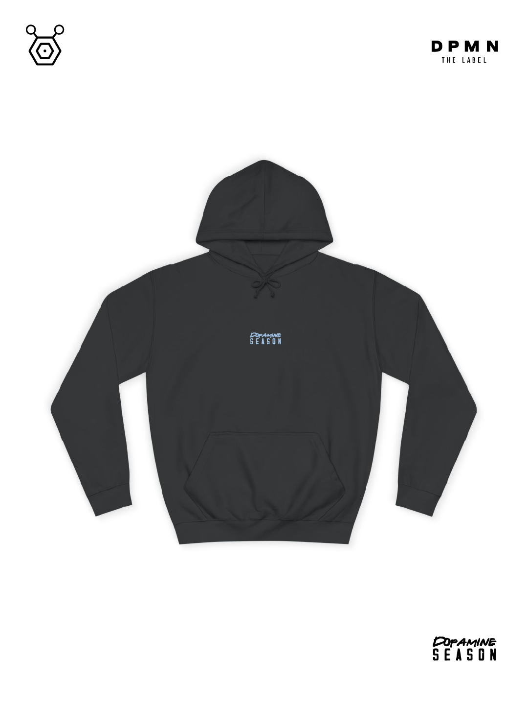 Hoodie Mountain Black - Dpmn Season Fall/winter  PRINTED