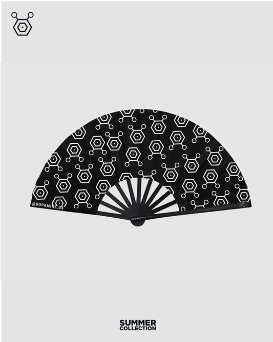 Dpmn Handfan Summer - Black Molecule