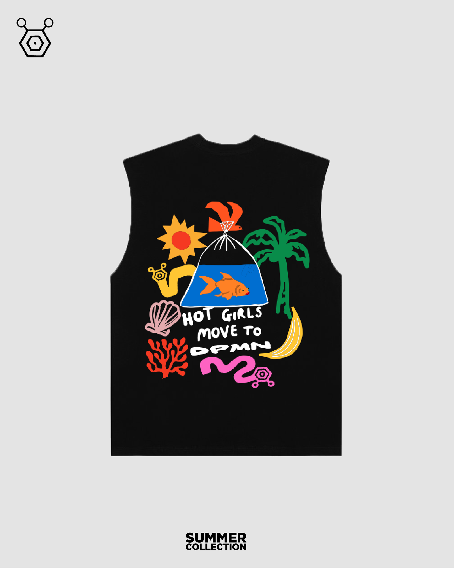 Hot Girls Move  black- Summer TNK TOP