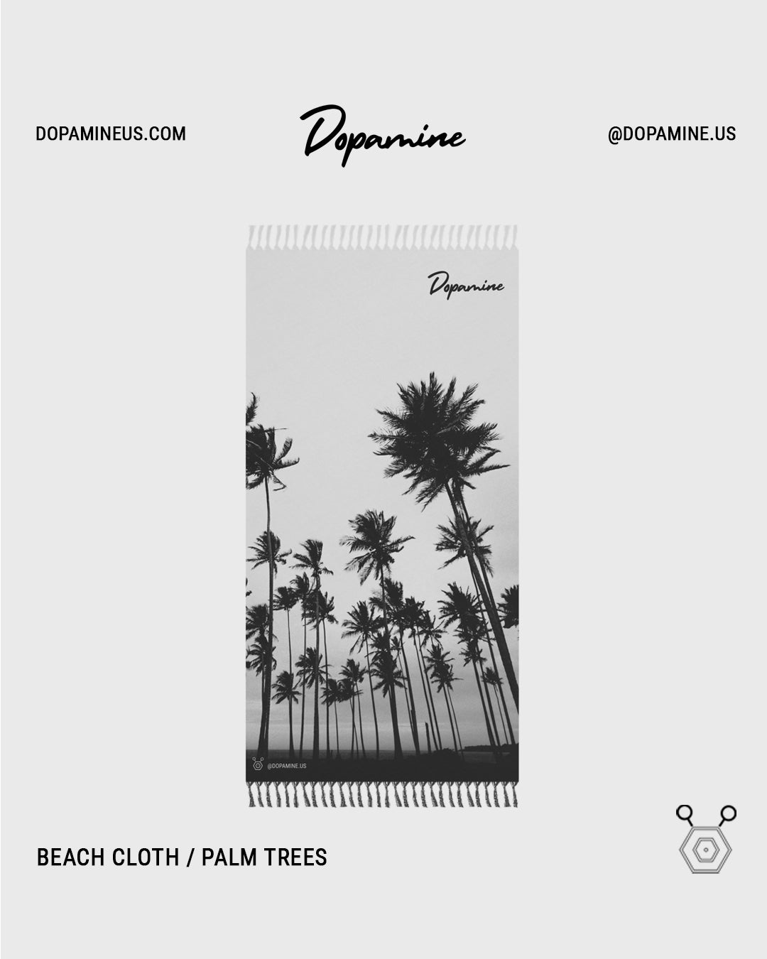 Beach Cloth - Palm Trees