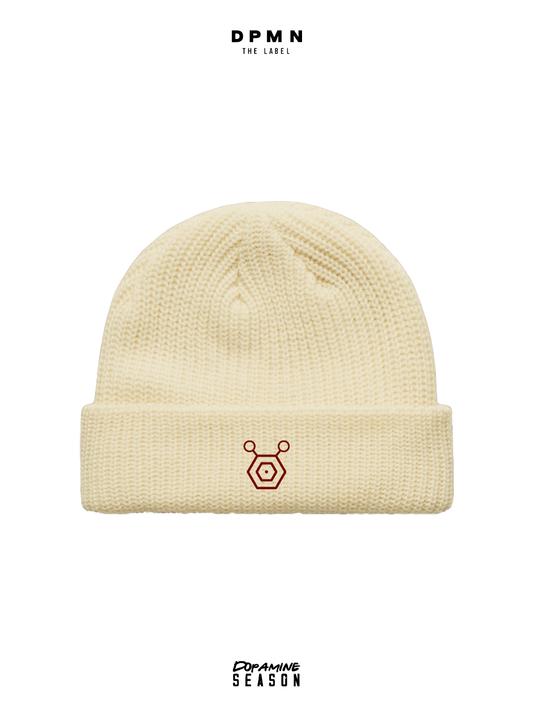 Beanie Cuf Classic Beige - Dpmn fall/winter Season