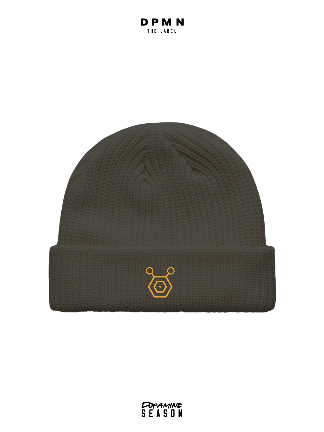 Beanie Cuf Classic Grey - Dpmn fall/winter Season