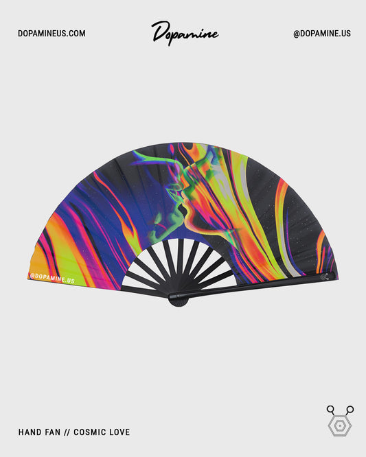 Cosmic Love Hand Fan