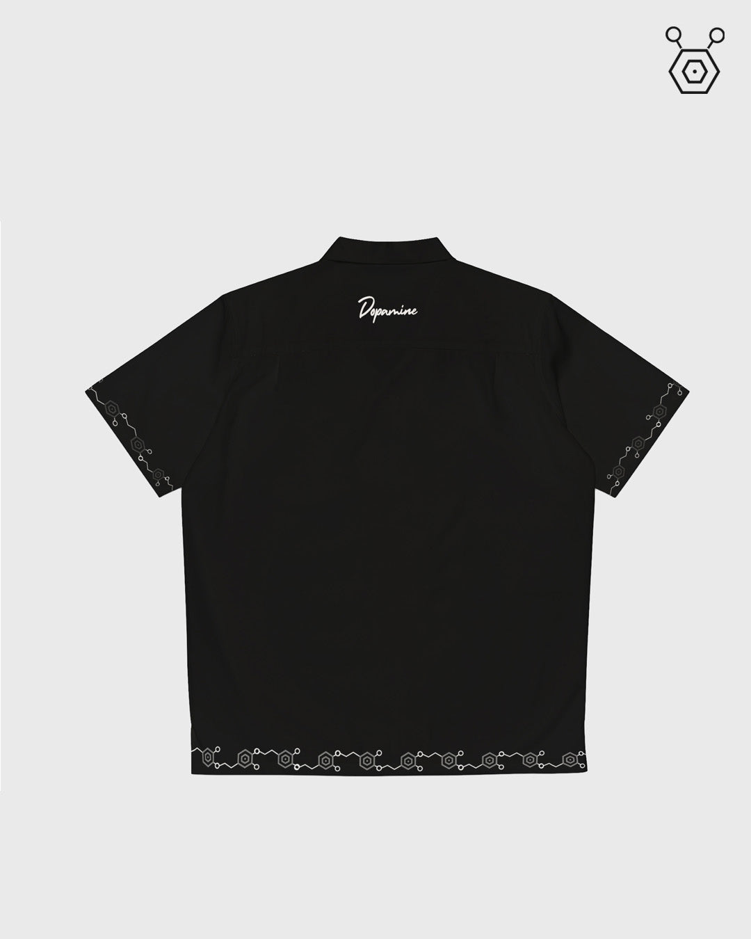 Hawaiian Shirt // Dopamine - Black