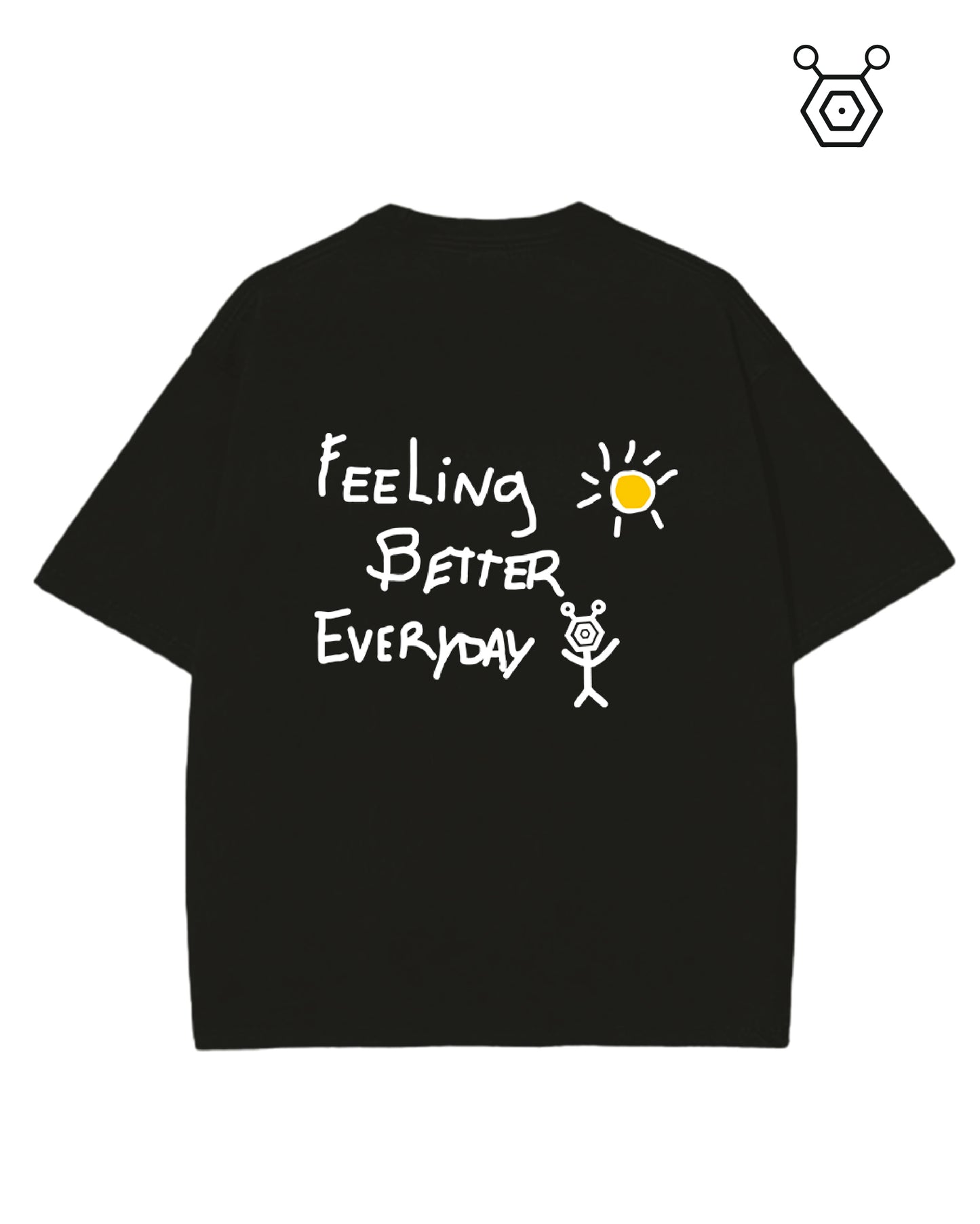 Feeling Better Tshirt Black - Inked Artist (Unisex)