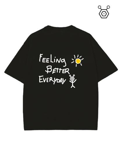 Feeling Better Tshirt Black - Inked Artist (Unisex)