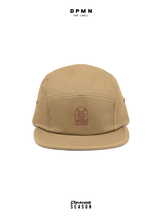 Five Panel Hat Beige - Dpmn fall/winter Season