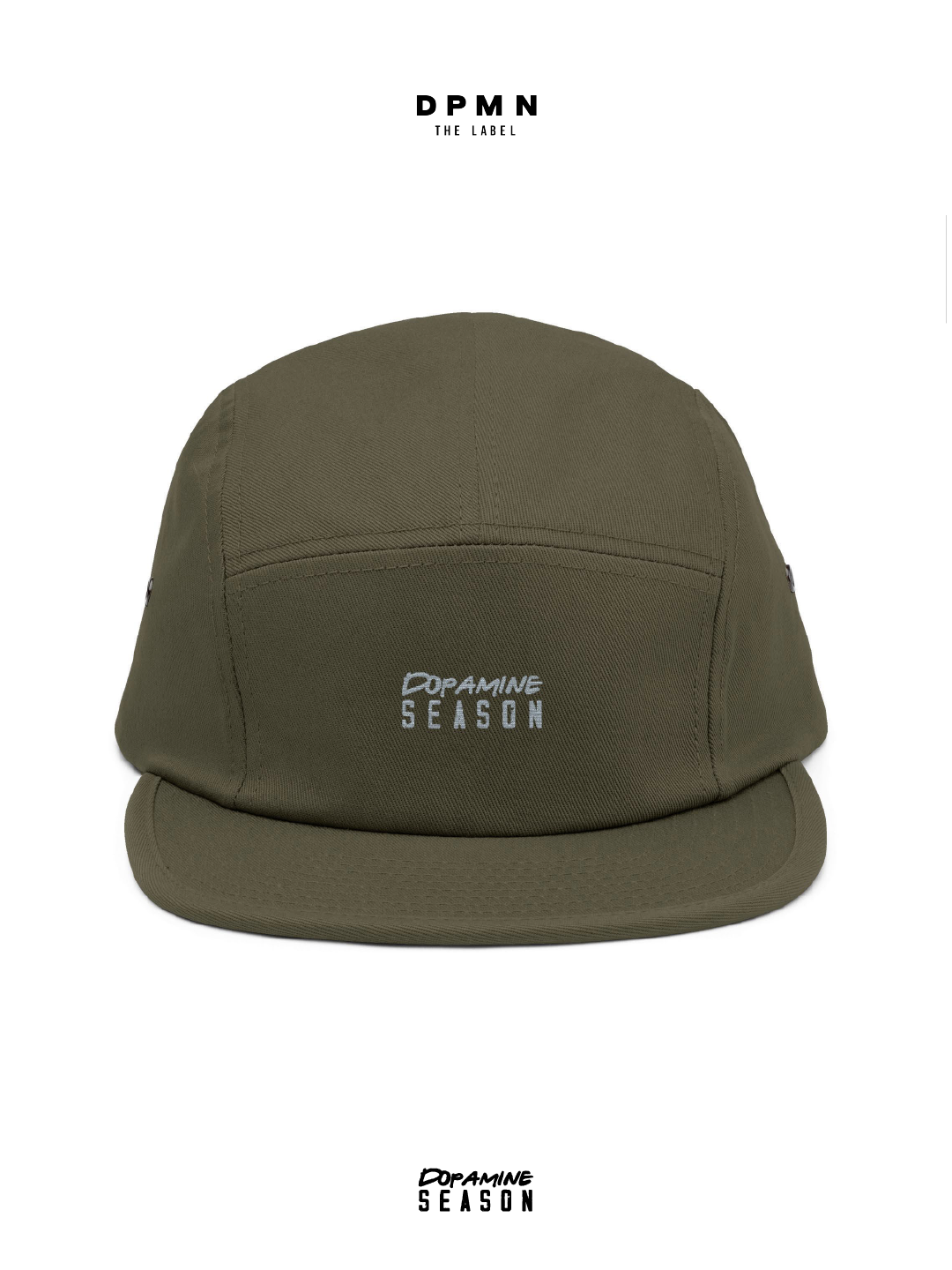 Five Panel Hat Green -Dpmn fall/winter Season