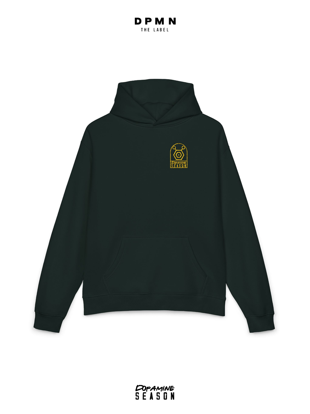 Hoodie Oversize - Pine Green Dpmn  Fall/winter  Season