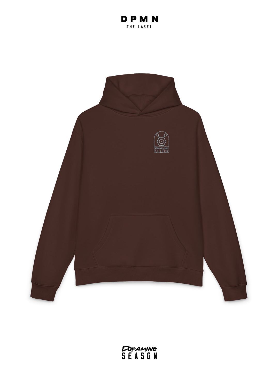 Hoodie Oversize -  Coffe Dpmn  Fall/winter Season