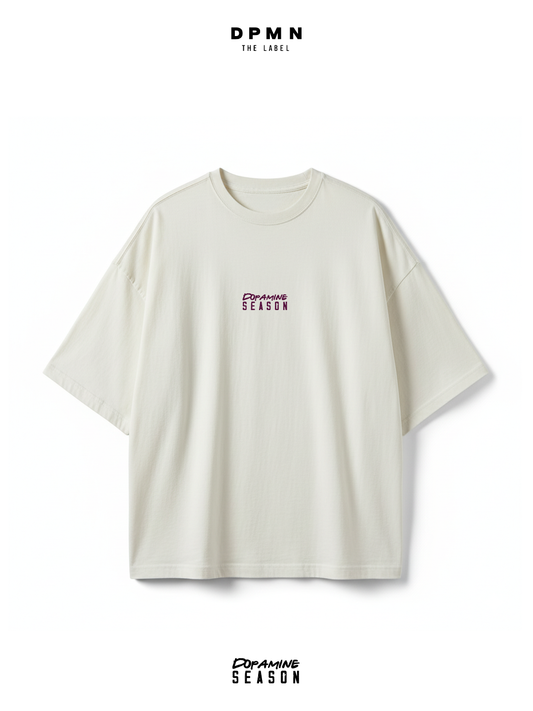 Oversized Heavy Cotton White Wash - Dpmn fall/winter Season