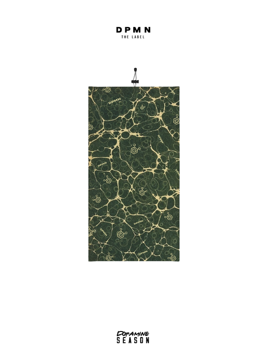 Neck Gaiter Green water molecule - Dpmn fall/winter Season