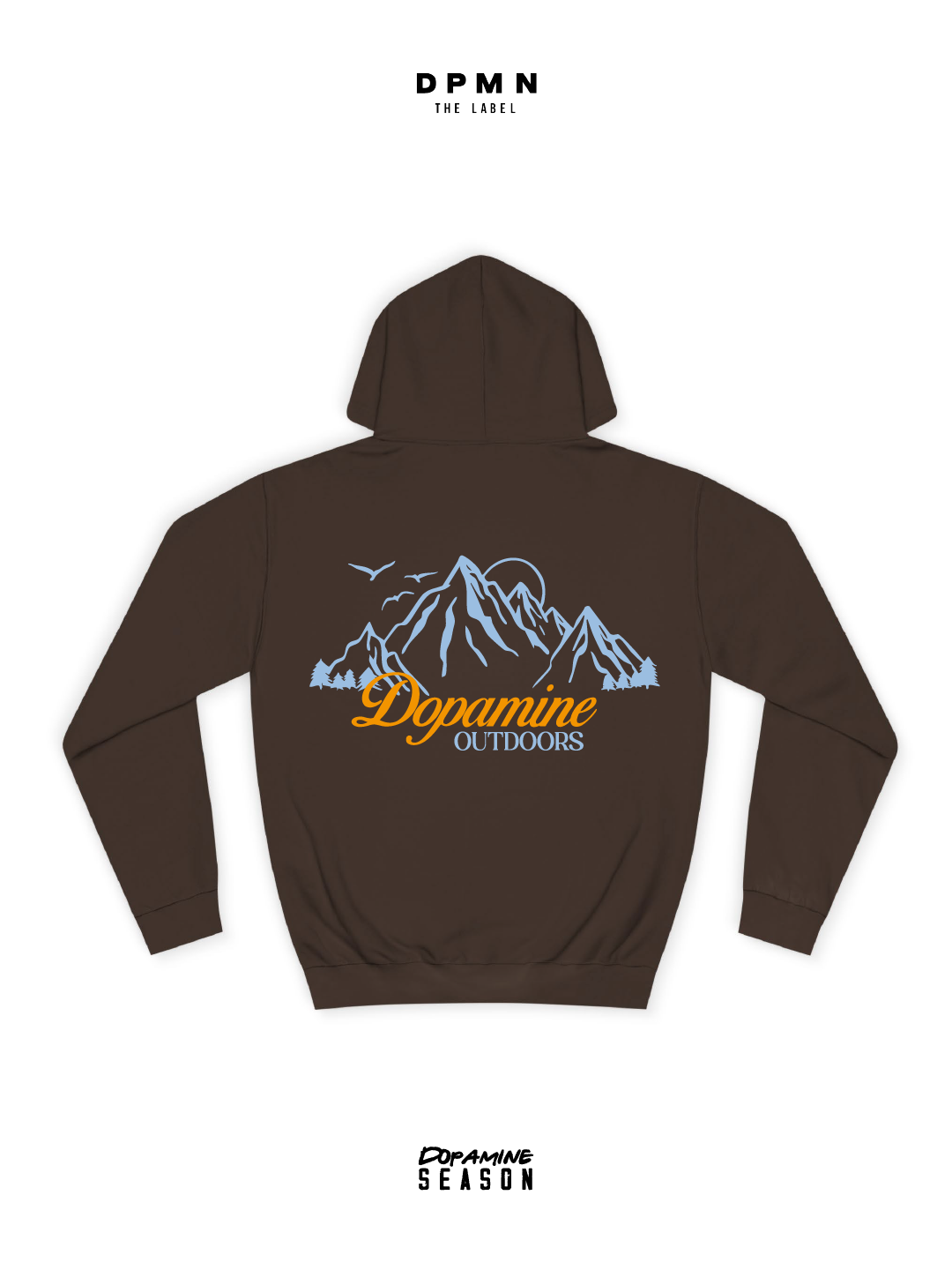 Hoodie Dopamine Outdoors Coffee - Dpmn Season Fall/winter  PRINTED