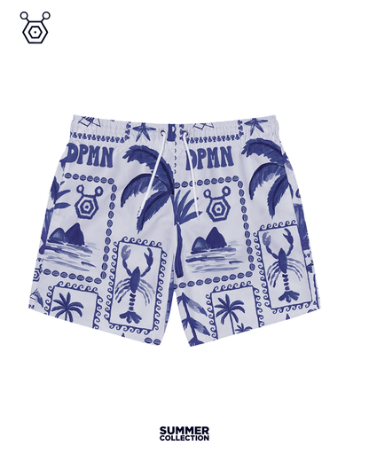Swim Short Palms  - Dpmn Summer