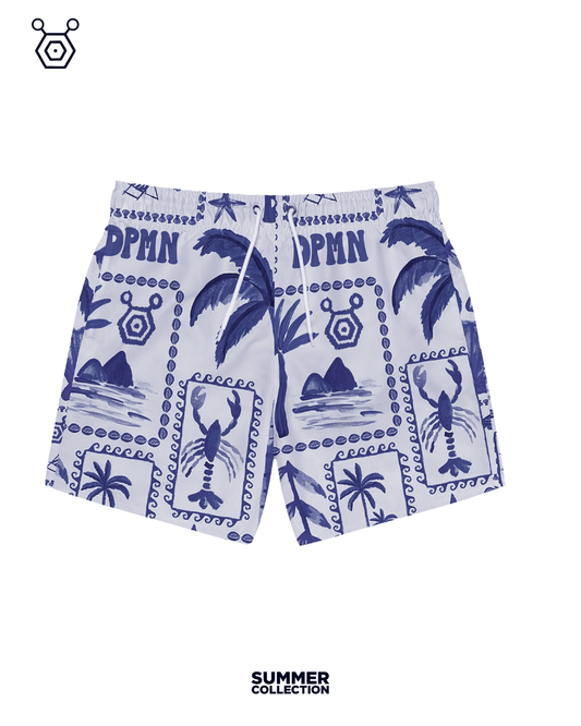 Swim Short Palms  - Dpmn Summer