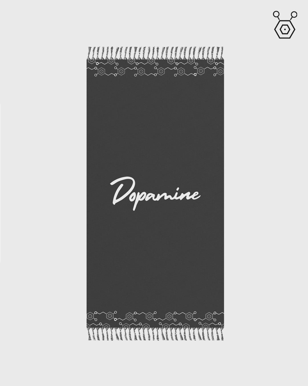 Beach Towel // Dopamine - Black