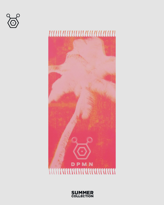 Pink Palm  - Towels Summer Dpmn