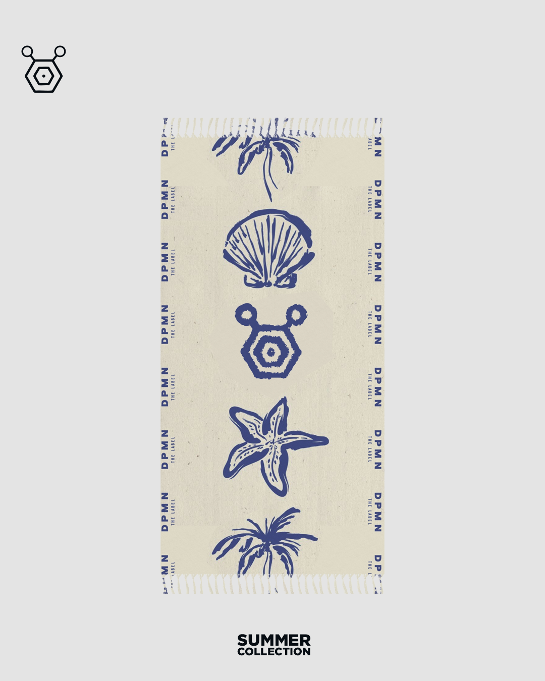 Oysters & star   - Towels Summer Dpmn