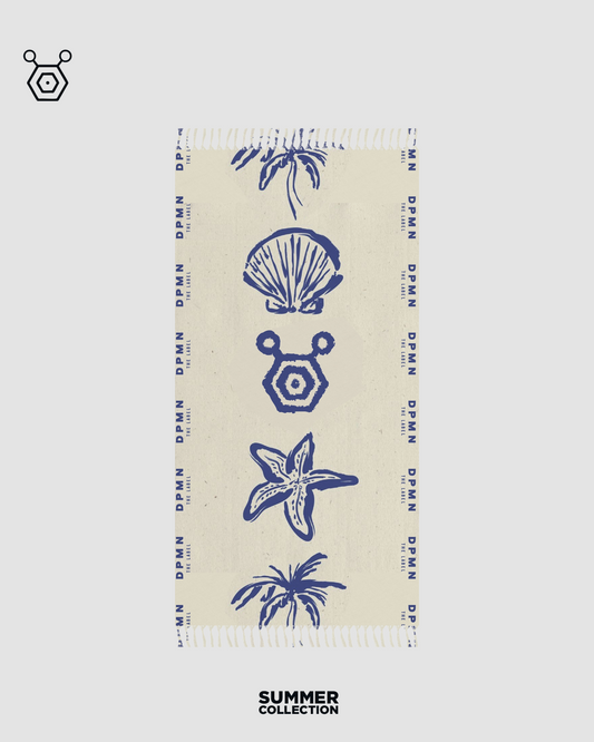 Oysters & star   - Towels Summer Dpmn