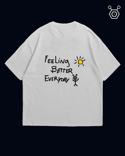 Feeling Better Tshirt White - Inked Artist (Unisex)