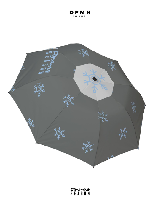 Umbrella snowfall grey/blue - Dpmn fall/winter Season
