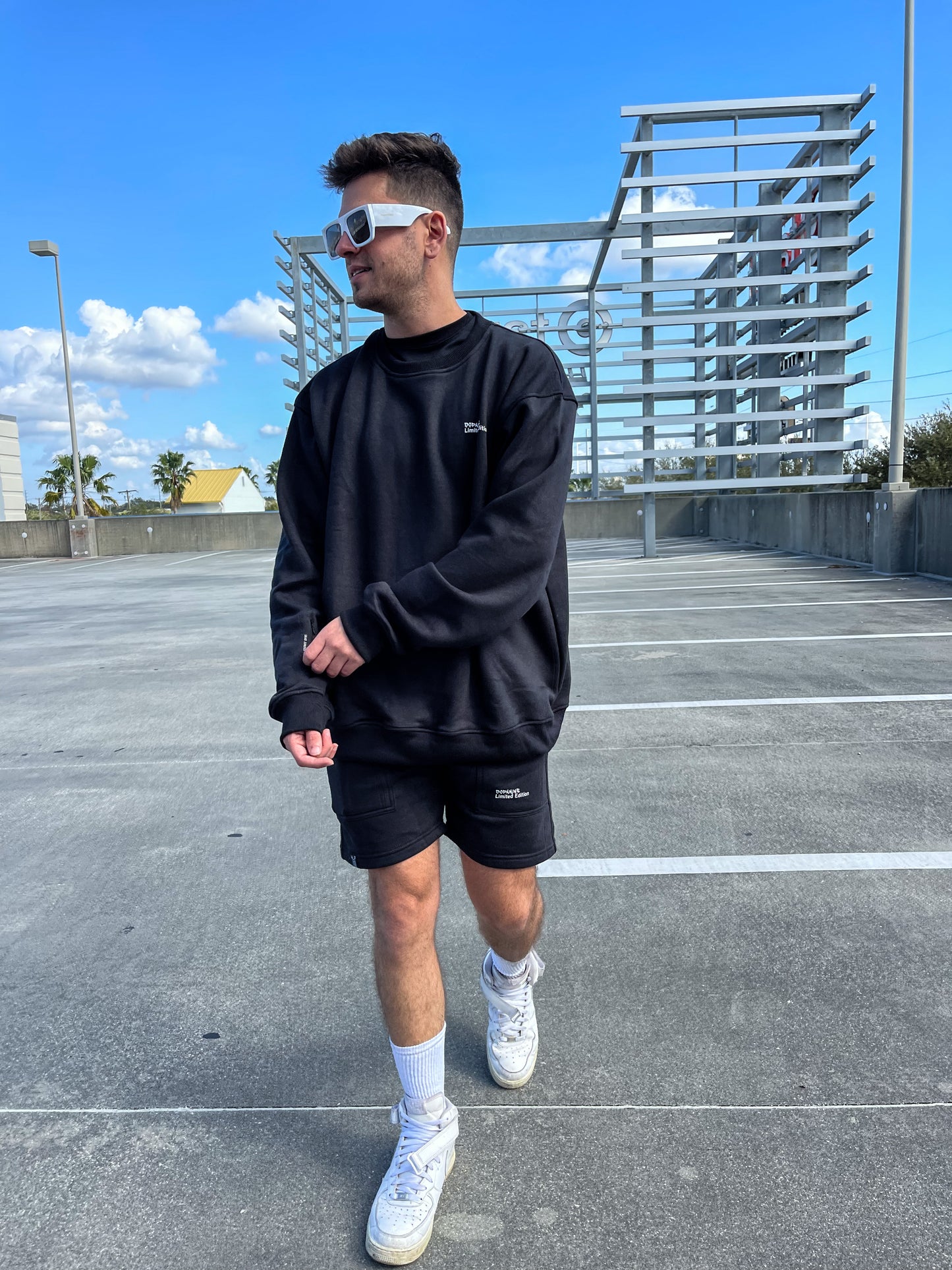 Sweatshirt + Short Set