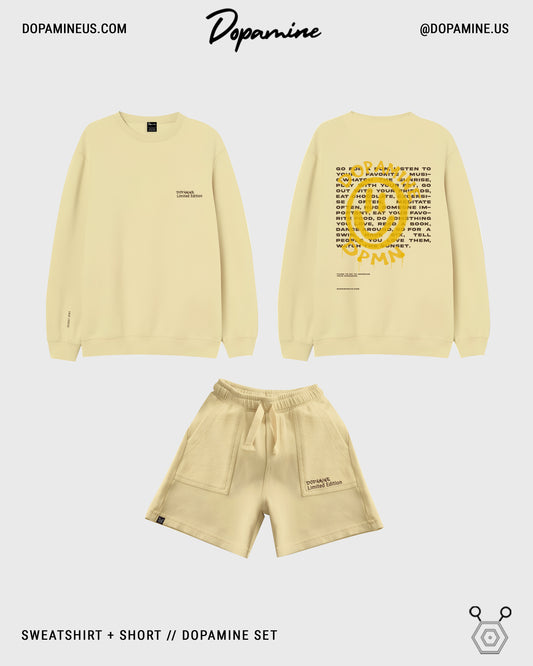 Sweatshirt + Short Set