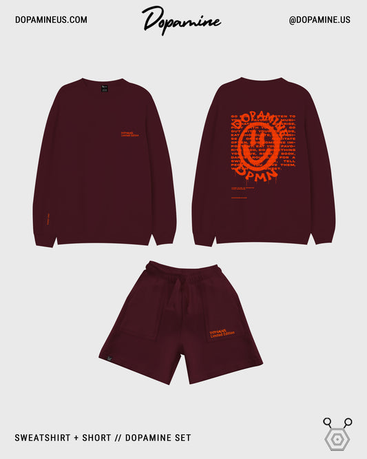 Sweatshirt + Short Set