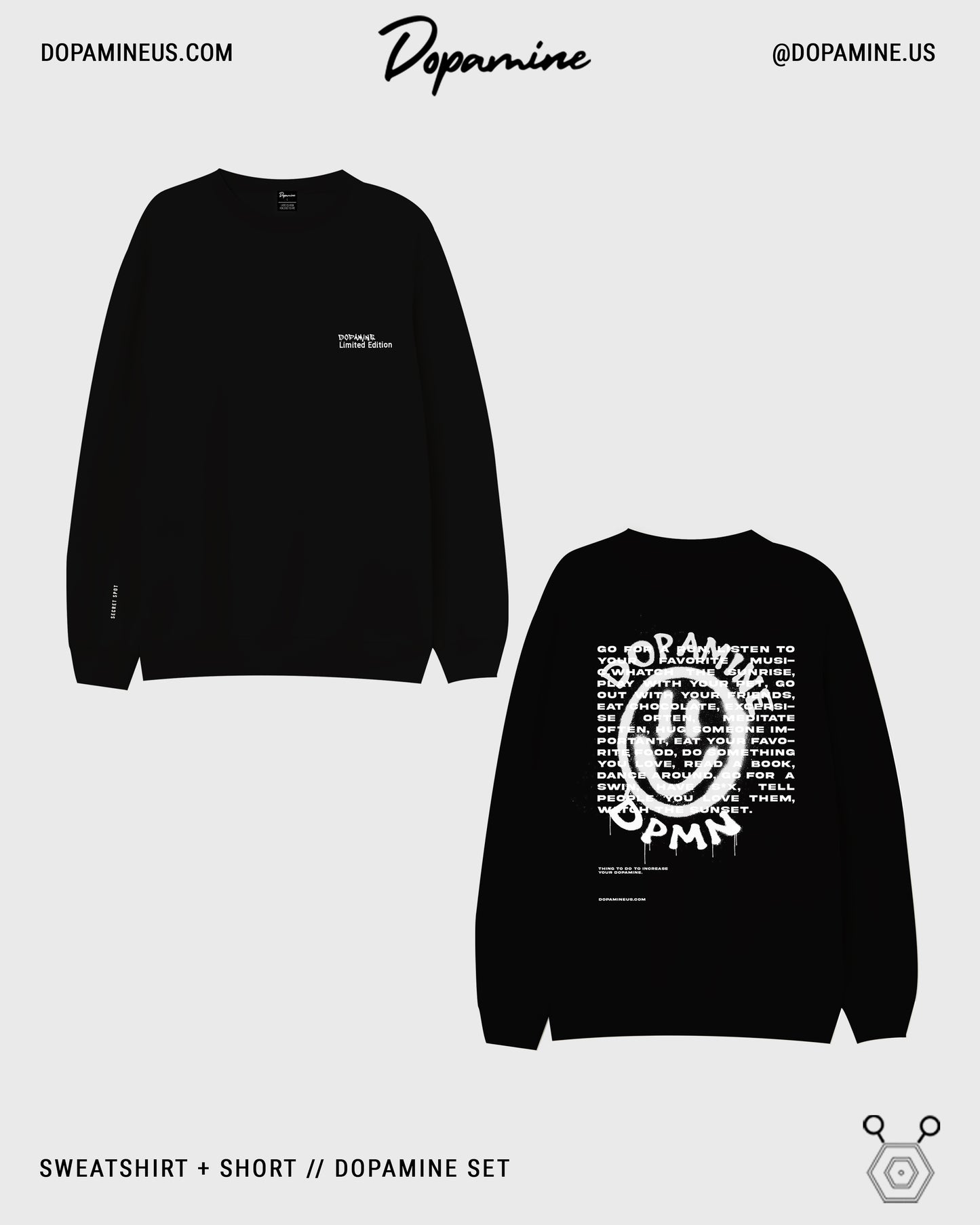 Sweatshirt + Short Set