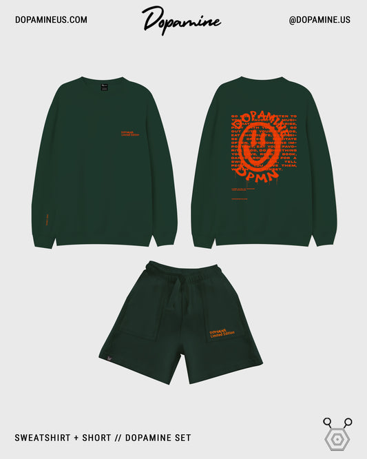 Sweatshirt + Short Set